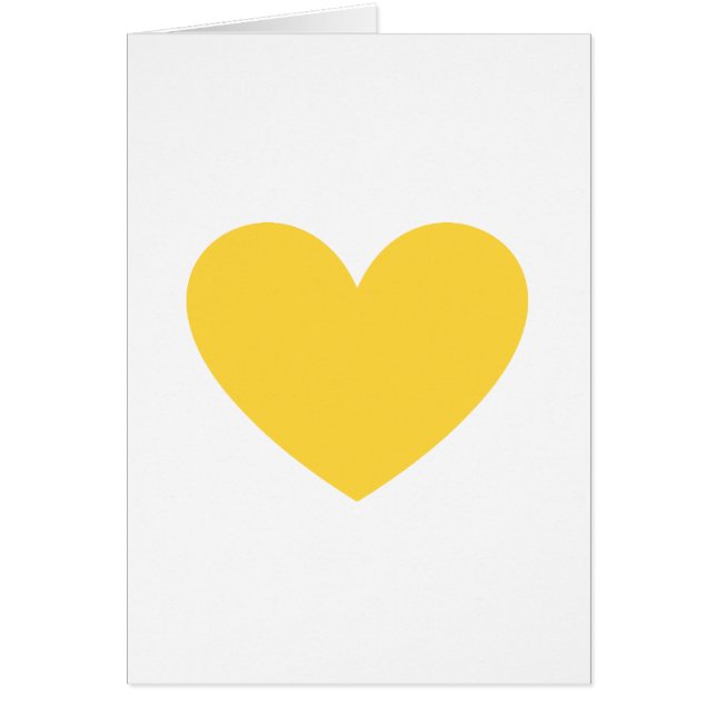 Yellow heart (Front)