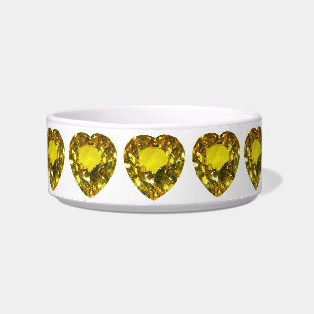 Yellow Heart Bowl (Front)
