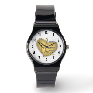 Yellow Heart LPN Nurse  watch