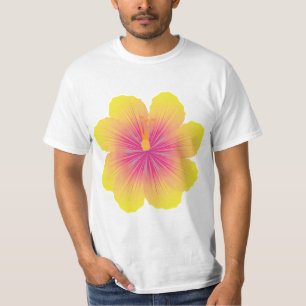Yellow Hibiscus_Illustration T-Shirt