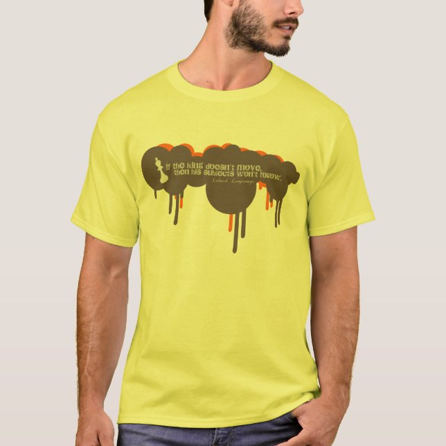 yellow - hip quote T-Shirt (Front)