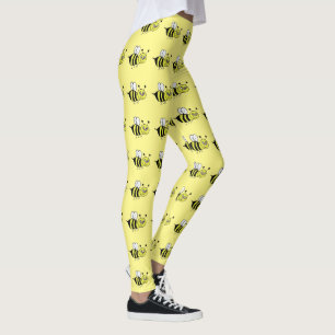 Yellow Honey Bee Leggings