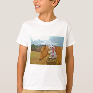 Yellow Horse, Spring Rabbit T-Shirt