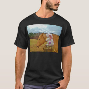 Yellow Horse, Spring Rabbit T-Shirt