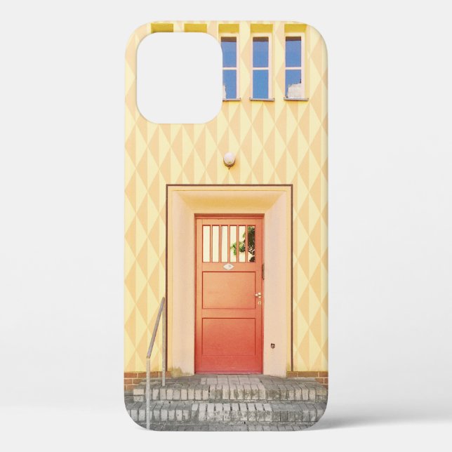 Yellow house illustration Case-Mate iPhone case (Back)