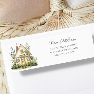  Yellow House Wildflower   New Home Address 