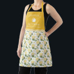 Yellow Hydragea Floral Personalised Kitchen Apron<br><div class="desc">Cook in style with the Yellow Hydrangea Floral Personalised Kitchen Apron, featuring delicate golden hydrangea blooms and a custom name or monogram. Perfect for baking, cooking, or hosting, this elegant apron adds a charming and sophisticated touch to any kitchen. Ideal for those who love floral designs with a personal touch....</div>