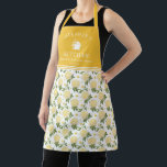 Yellow Hydragea Floral Personalised Kitchen Apron<br><div class="desc">Cook in style with the Yellow Hydrangea Floral Personalised Kitchen Apron, featuring delicate golden hydrangea blooms and a custom name or monogram. Perfect for baking, cooking, or hosting, this elegant apron adds a charming and sophisticated touch to any kitchen. Ideal for those who love floral designs with a personal touch....</div>