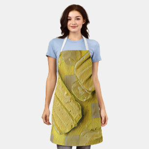 Yellow ice cream cone popsicle apron