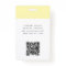 Yellow ID Card | Modern Stylish Photo Logo QR