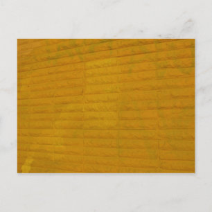 yellow in the city postcard