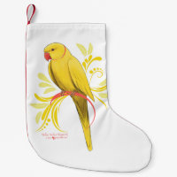 Yellow Indian Ringneck Parrot