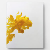 Yellow Ink Drop Photography 8x10 with Easle