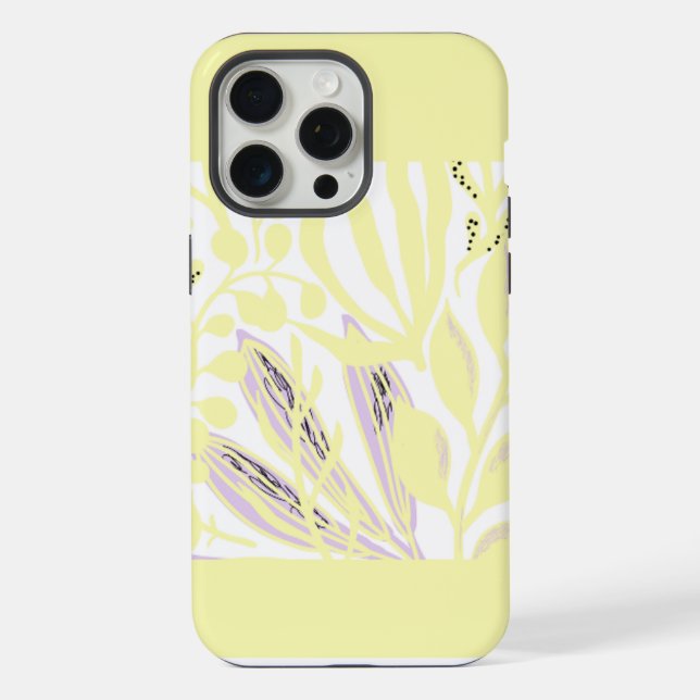 Yellow IPhone Case (Back)