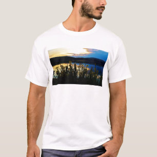 Yellow Iris at Lake Arrowhead shore T-Shirt