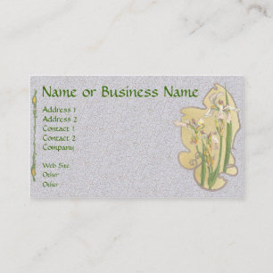 Yellow Iris Floral Business Profile Card