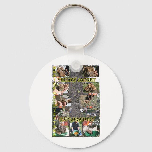 Yellow Jacket Key Ring (Front)