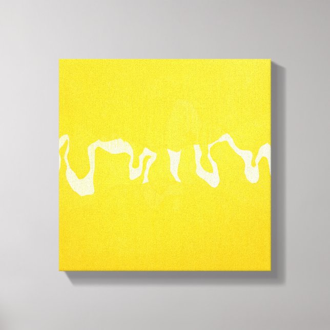 Yellow journey canvas print (Front)
