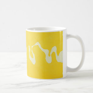 Yellow journey coffee mug
