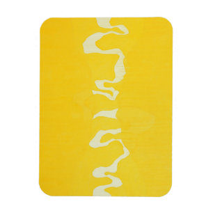 Yellow journey magnet
