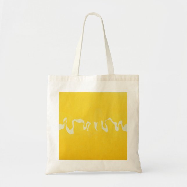 Yellow journey tote bag (Front)