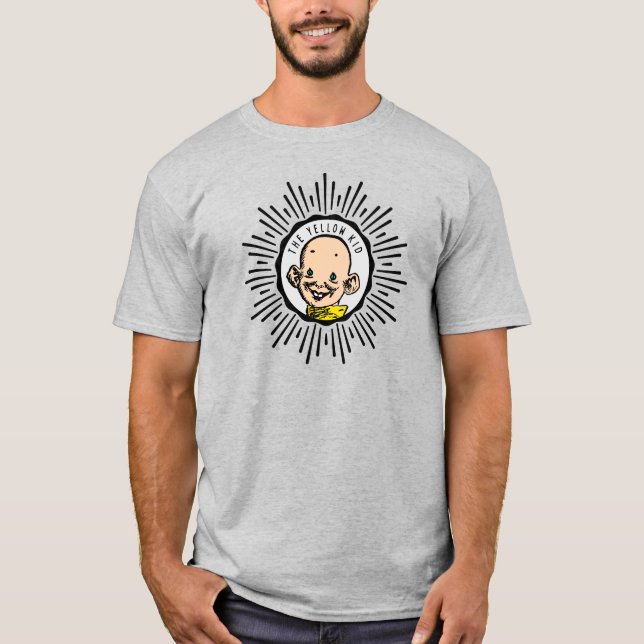 Yellow Kid Vintage Logo Style Shirt (Front)