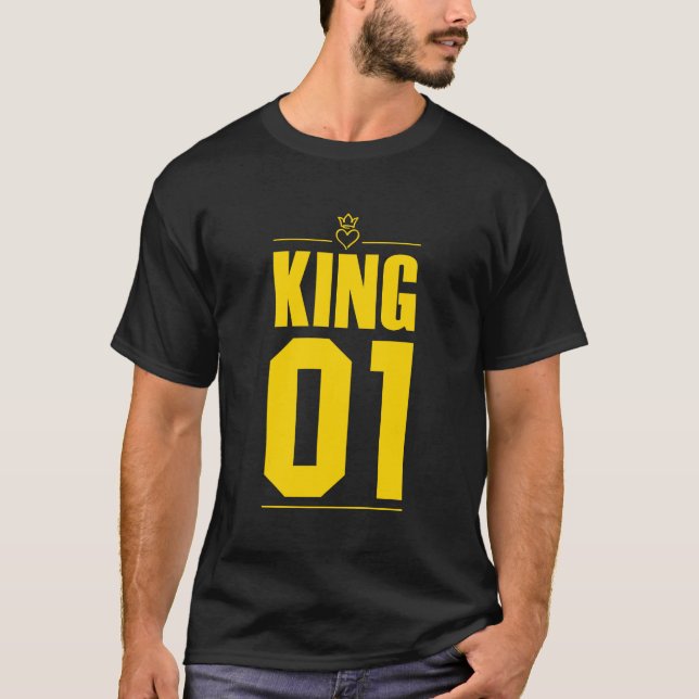 Yellow King and Queen 01 T-Shirt (Front)