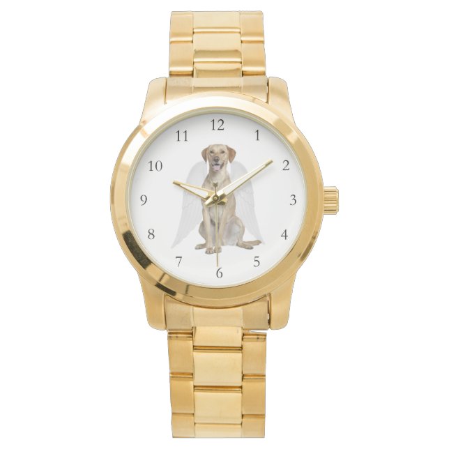 Yellow Lab Angel Watch (Front)