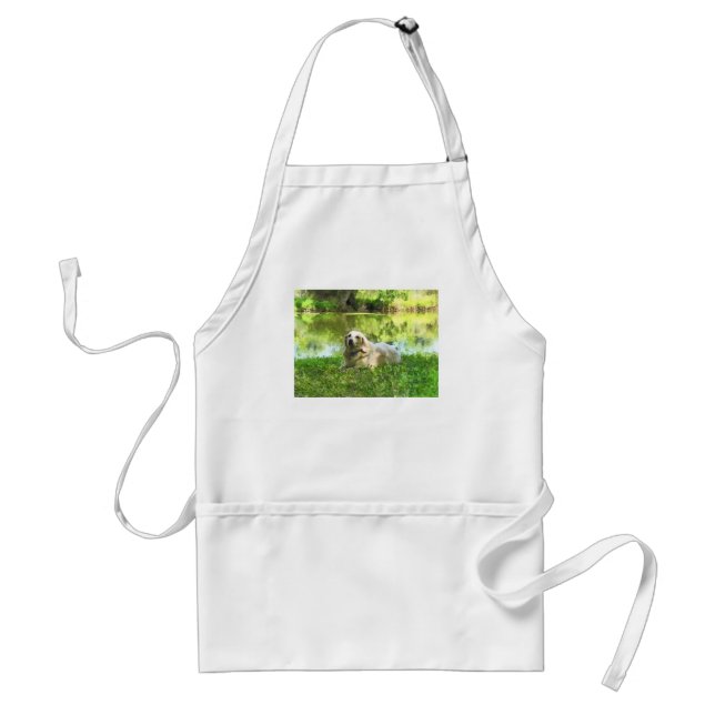 Yellow Lab by Lake Standard Apron (Front)