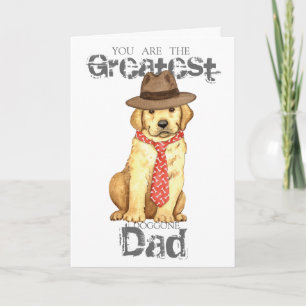 Yellow Lab Dad Card