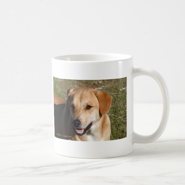 Yellow Lab Dog Coffee Mug (Right)