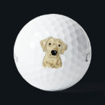 Yellow Lab Dog Golf Balls<br><div class="desc">Elevate your golf game with our Black Lab Dog Golf Balls. Perfect for dog lovers and golf enthusiasts, these high-quality golf balls feature charming illustrations of loveable Black Labs, adding a unique and fun element to your time on the course. Crafted for performance and durability, our golf balls ensure a...</div>
