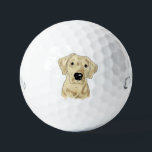 Yellow Lab Dog Golf Balls<br><div class="desc">Elevate your golf game with our Black Lab Dog Golf Balls. Perfect for dog lovers and golf enthusiasts, these high-quality golf balls feature charming illustrations of loveable Black Labs, adding a unique and fun element to your time on the course. Crafted for performance and durability, our golf balls ensure a...</div>