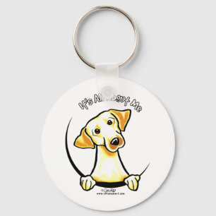 Yellow Lab Its All About Me Key Ring