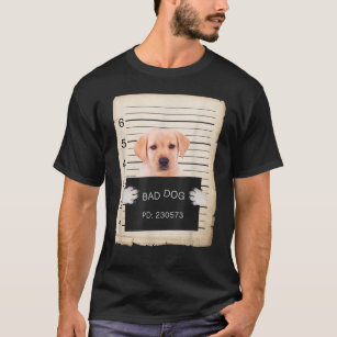 Yellow Lab Labrador Retriever Dog mug shot T-Shirt