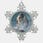 Yellow Lab Making A Splash Swimming