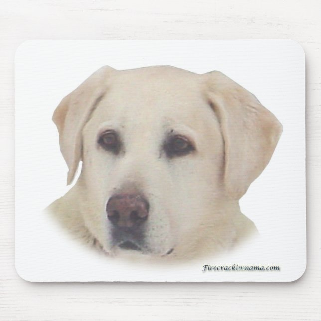 Yellow Lab Mousepad (Front)