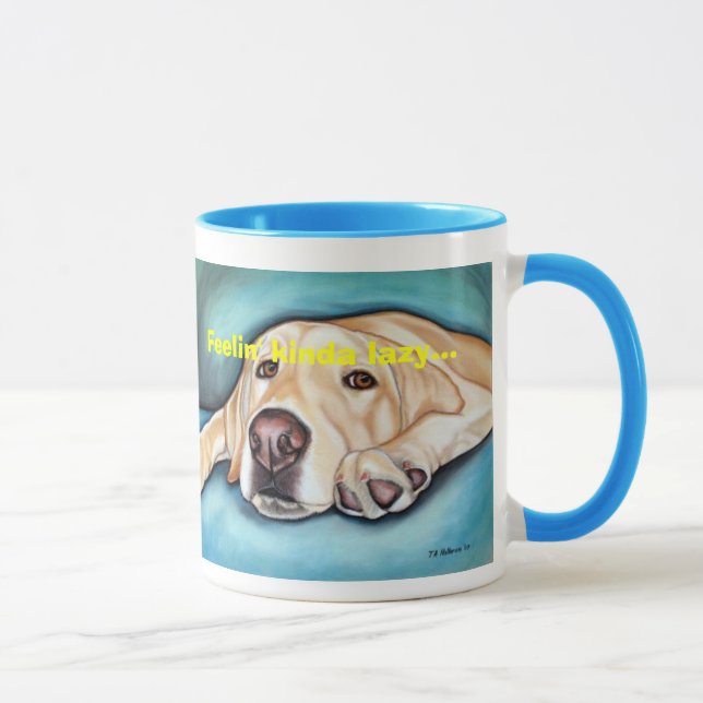 Yellow Lab Mug (Right)