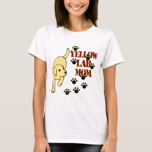 Yellow Lab Mum T-Shirt