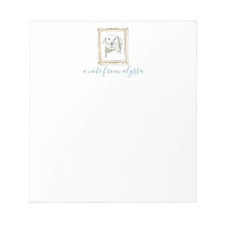 Yellow Lab Notepad