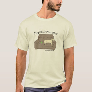 Yellow lab play hard rest well T-Shirt