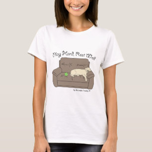 yellow lab play hard T-Shirt