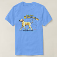 Yellow Lab Totally Hairifying