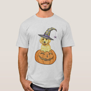 Yellow Lab Witch T-Shirt