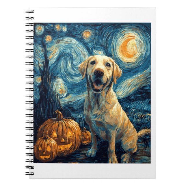 Yellow Labrador (2) Notebook (Front)