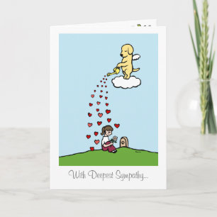 Yellow Labrador Angel with Love Card