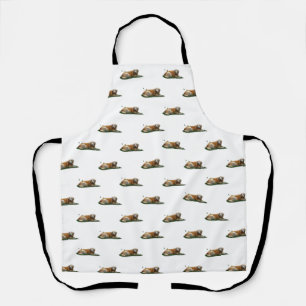 Yellow Labrador Mixed Breed Dog Apron