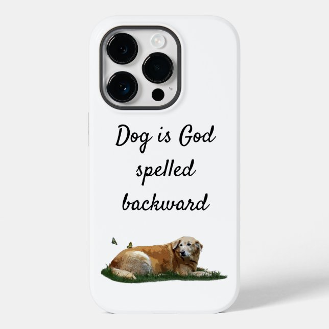 Yellow Labrador Mixed Breed Dog Cell Phone Case (Back)