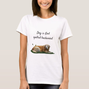 Yellow Labrador Mixed Breed Dog Women's T-Shirt