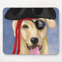 Yellow Labrador Pirate